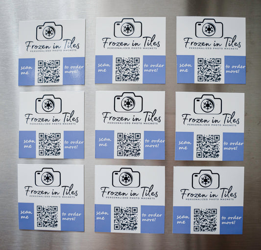 Business QR Code Magnets