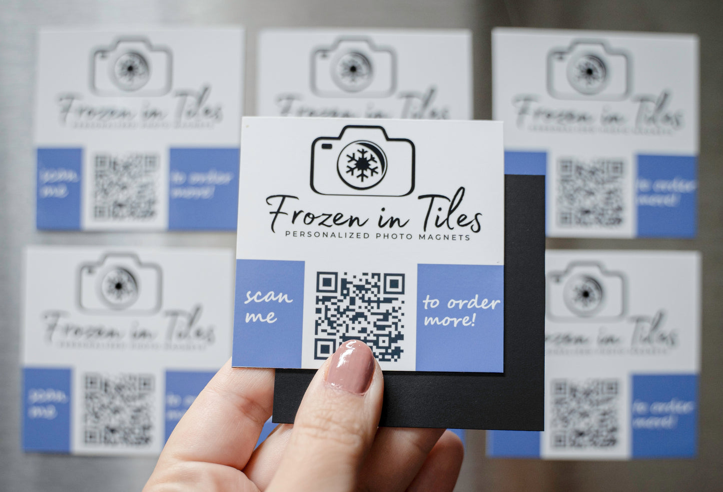 Business QR Code Magnets